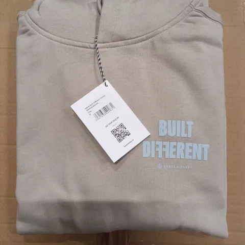 BRAND NEW BOX OF BRASS MONKEY HOODIES - CLAY SIZE MEDIUM APPROXIMATELY 10