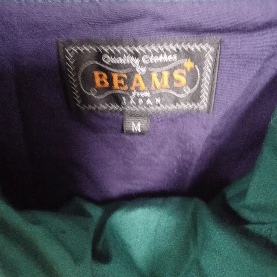 BEAMS JAPAN GREEN WINDBREAKER JACKET – SIZE M
