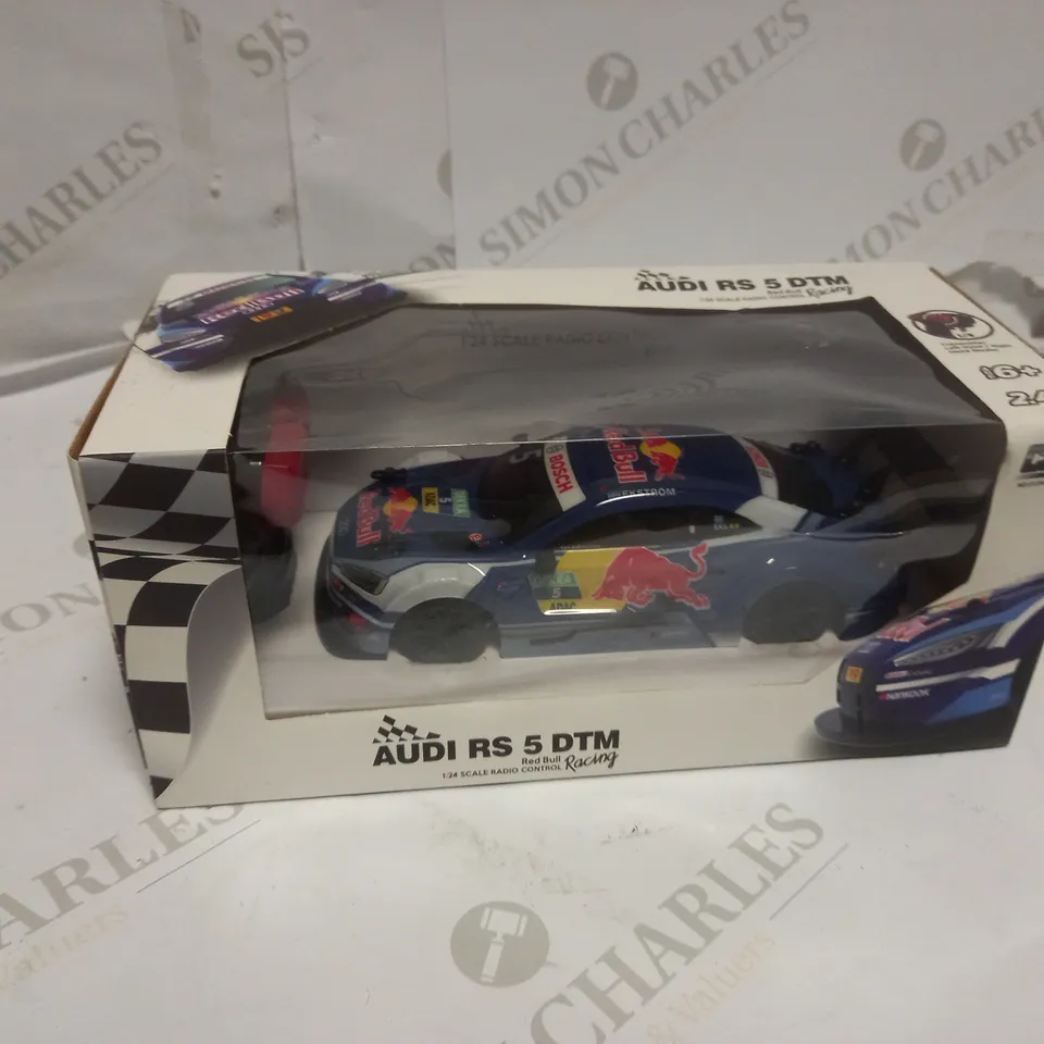 1:24 AUDI RS 5 DTM BLUE REMOTE CONTROL CAR