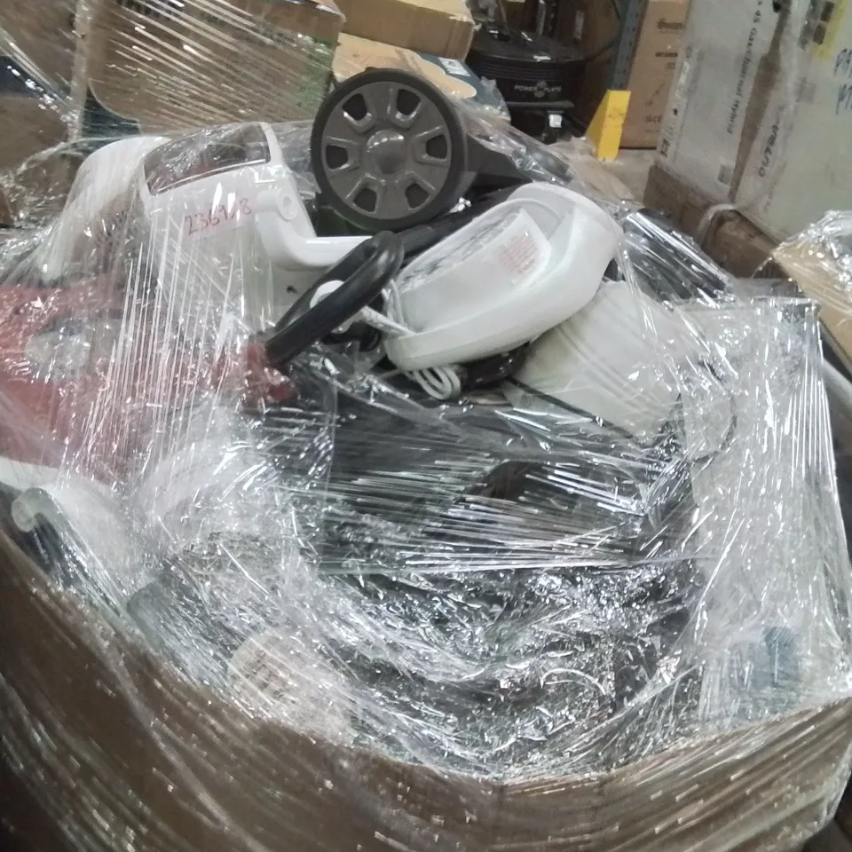 PALLET TO CONTAIN A LARGE QUANTITY OF ELECTRICAL PRODUCTS TO INCLUDE;TOASTER,HOOVER,OIL FILLED RADIATOR 