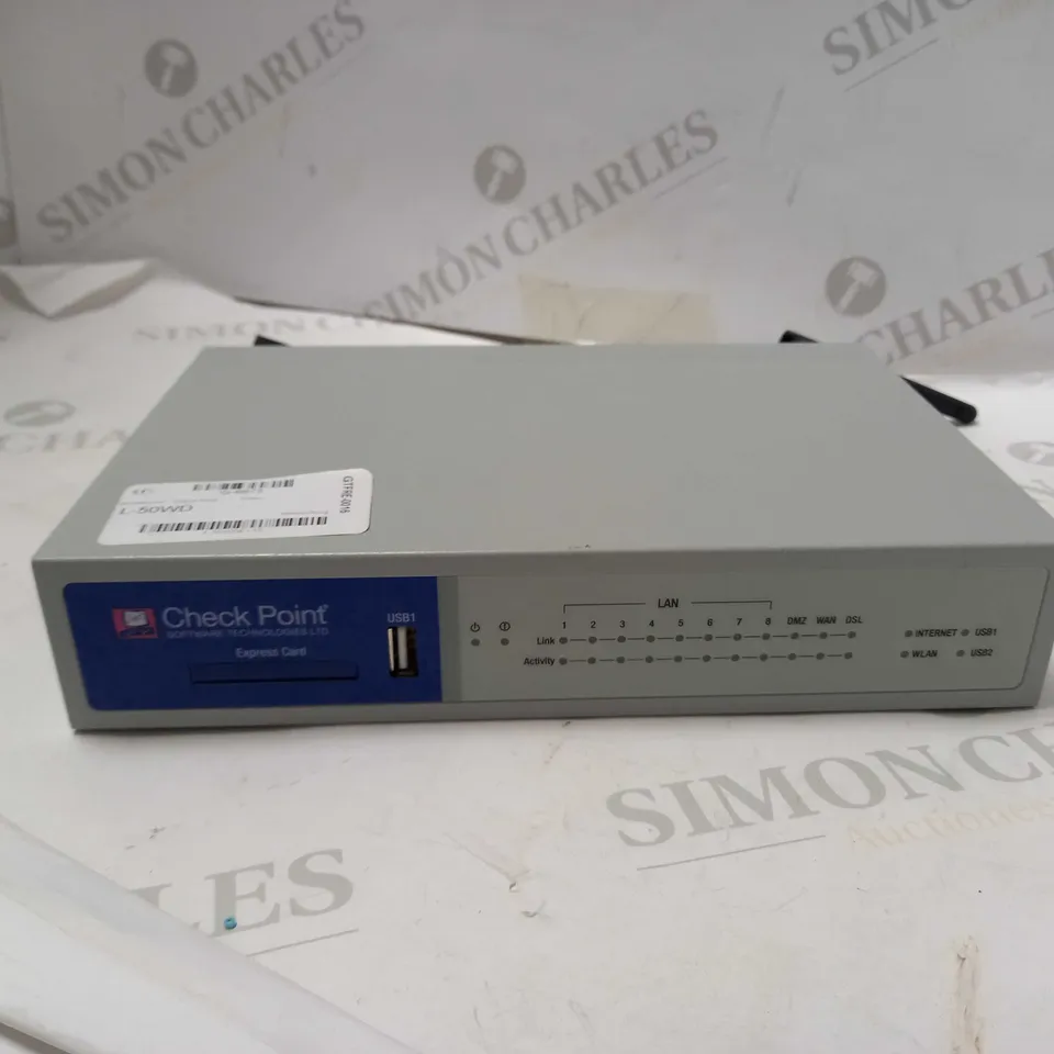 CHECK POINT L-50 8-PORT FIREWALL VPN DEVICE