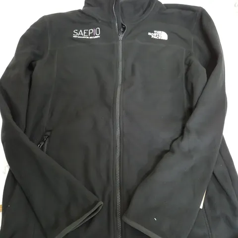 THE NORTH FACE LONG SLEEVE ZIP SWEATER - LARGE