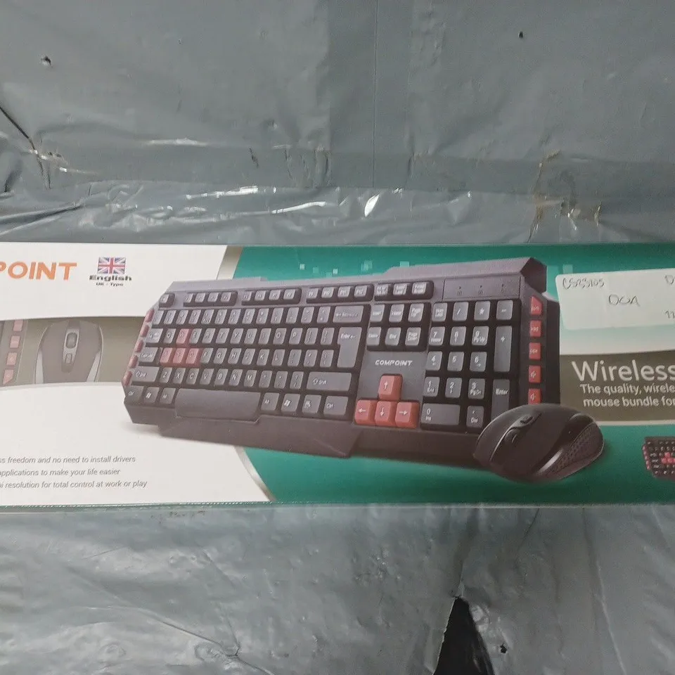 COMPOINT WIRELESS GAMING KEYBOARD AND MOUSE