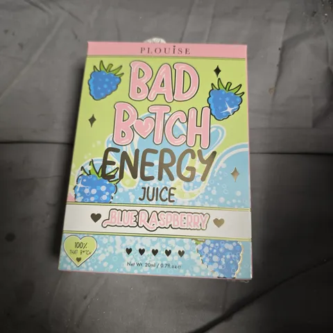 PLOUISE BAD BITCH ENERGY JUICE – BLUE RASPBERRY FRAGRANCE 20ML