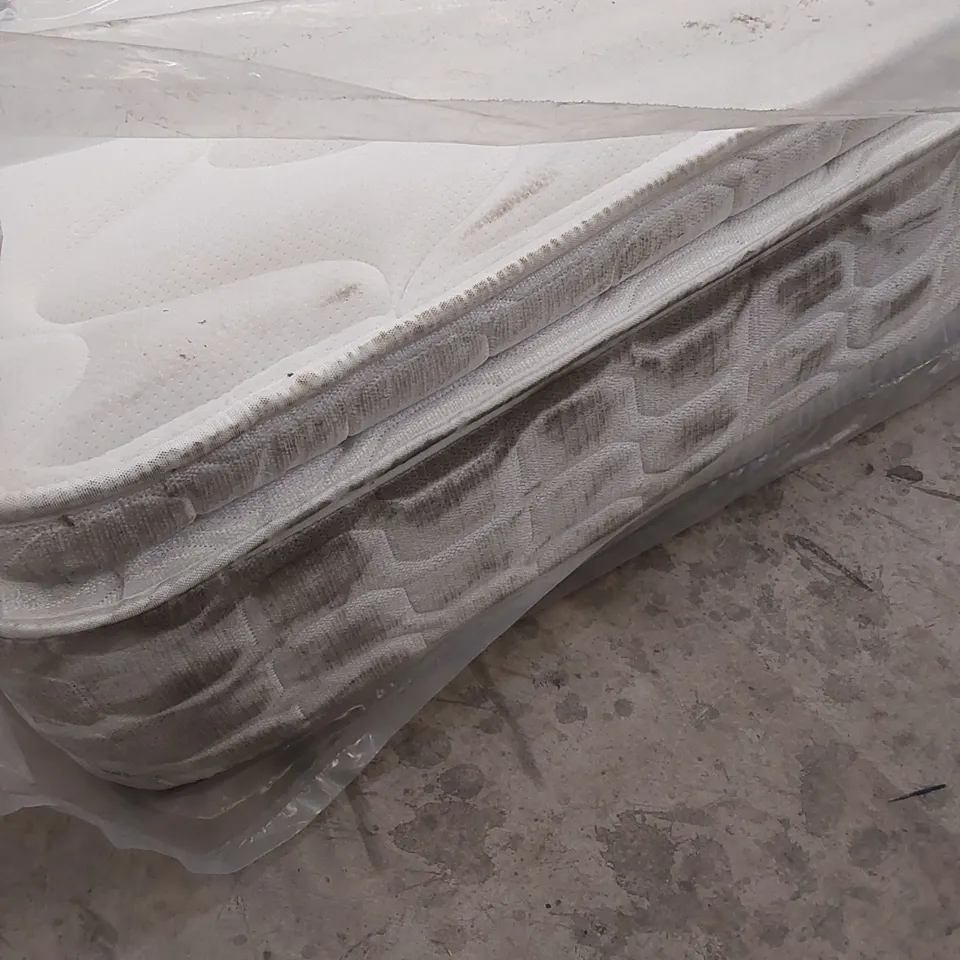 QUALITY BAGGED 4'6" DOUBLE SILENTNIGHT MIRACOIL SPRUNG PIPPA ULTIMATE PILLOWTOP FIRM MATTRESS RRP £429