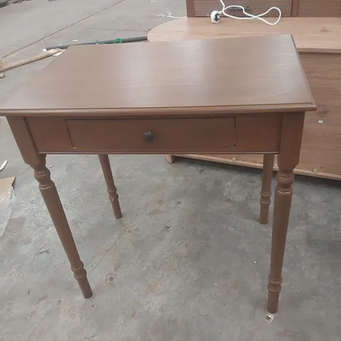 ARINA 1 DRAWER DESK COLOUR: BROWN