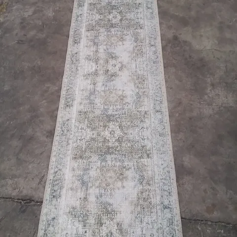 QUALITY DESIGNER AREA RUG - APPROXIMATELY 230X60CM