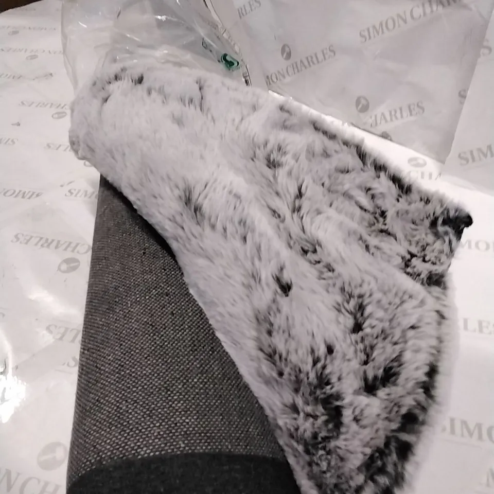 BRAND NEW PACO HOME GREY TIPPED RUG SIZE 80CM X 150CM 