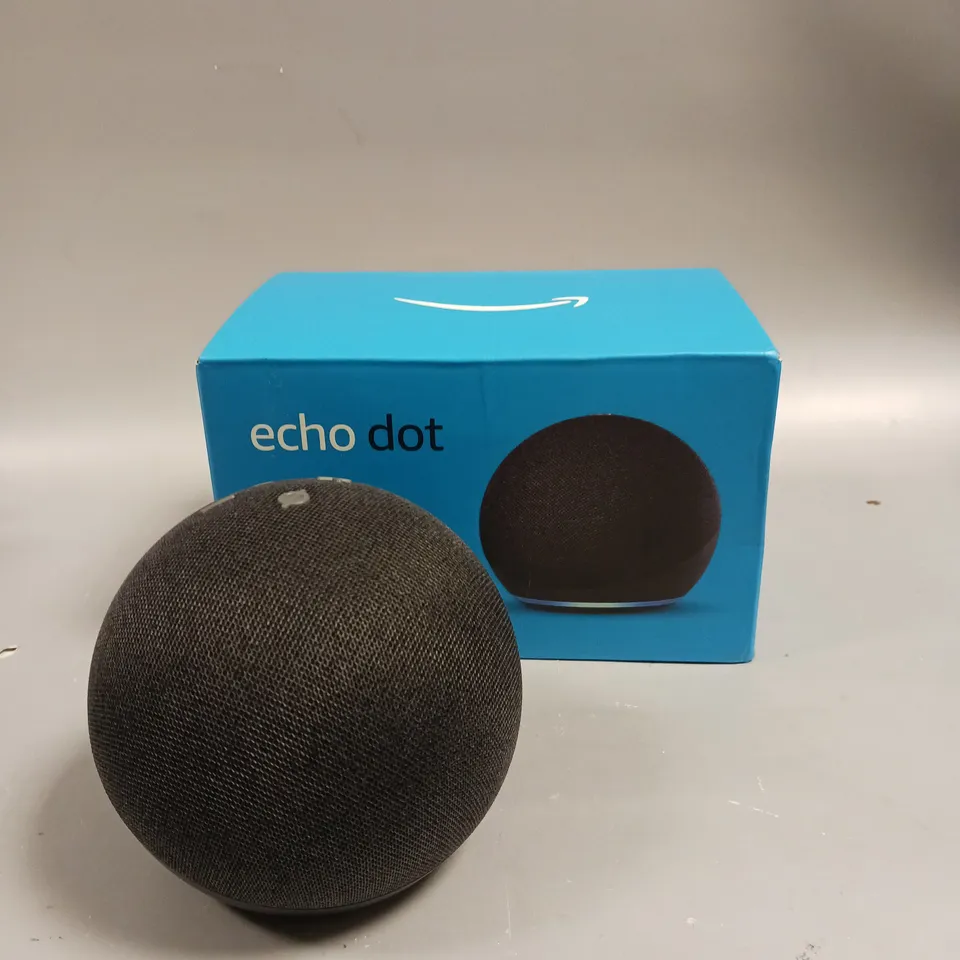 BOXED AMAZON ECHO DOT SMART SPEAKER 