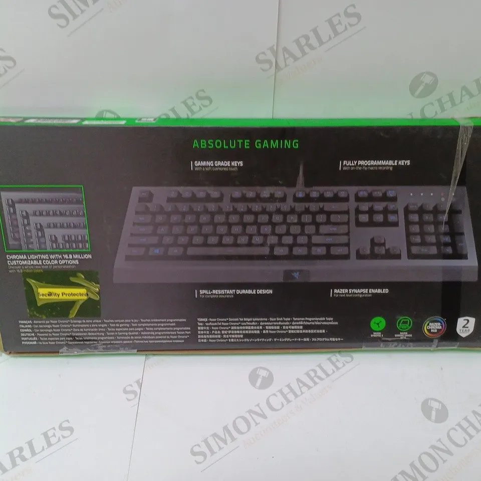BRAND NEW BOXED RAZER CYNOSA LITE ESSENTIAL GAMING KEYBOARD