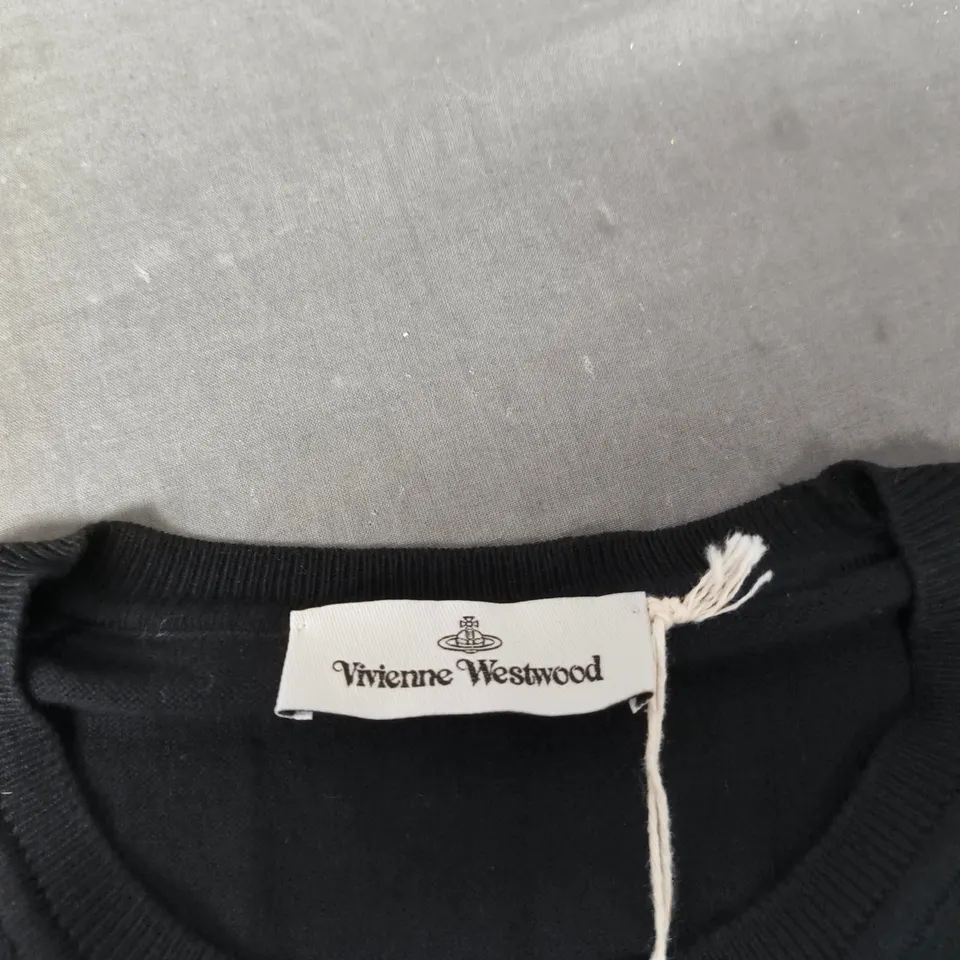 VIVIENNE WESTWOOD BEA KNIT TOP – BLACK – UK M