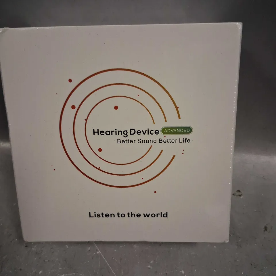 BOXED AND SEALED HEARING DEVICE ADVANCED