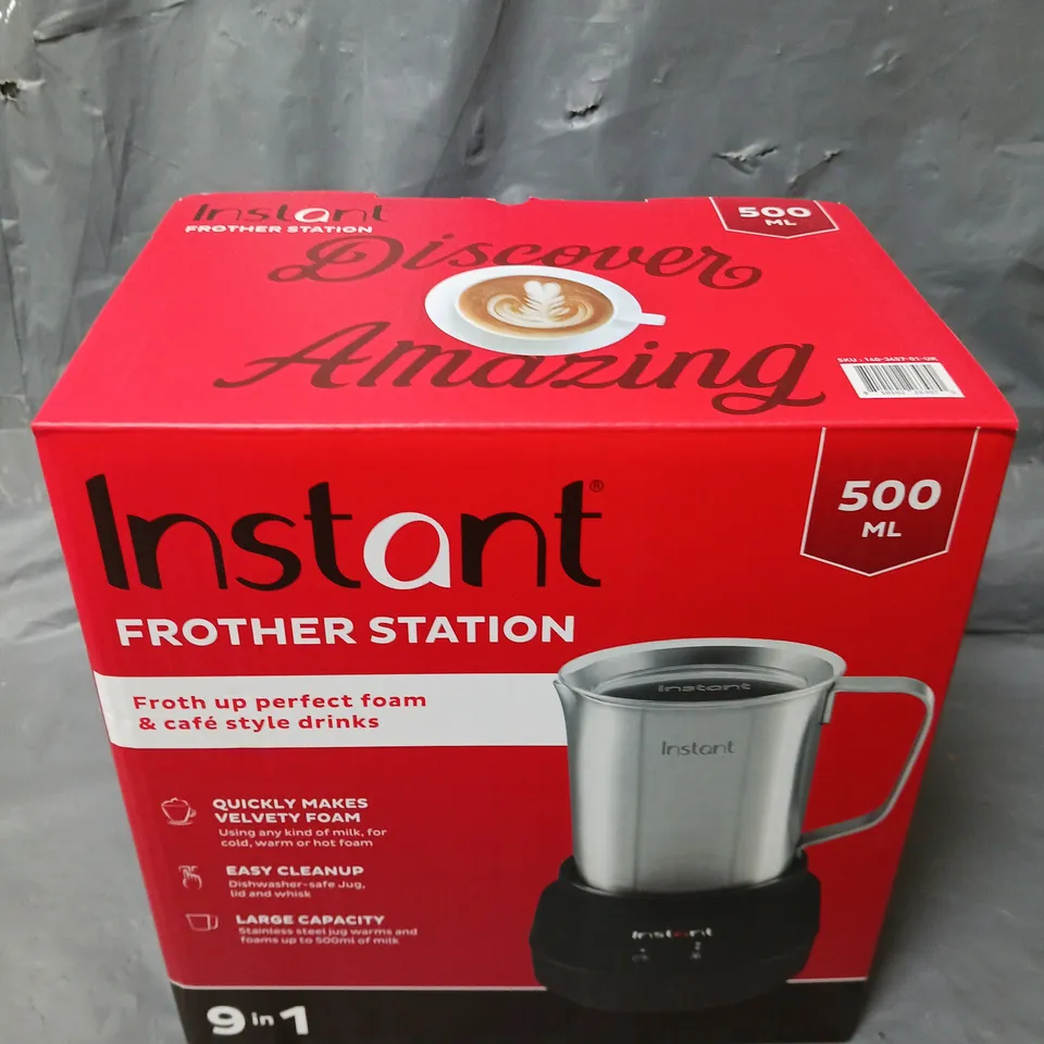 INSTANT MILK FROTHER STATION 