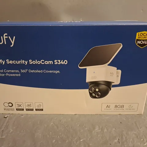 BOXED EUFY SECURITY SOLOCAM S340