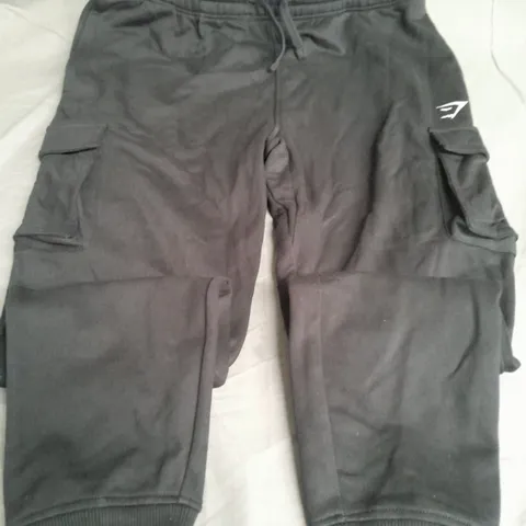 GYM SHARK JOGGERS, BLACK - SIZE L