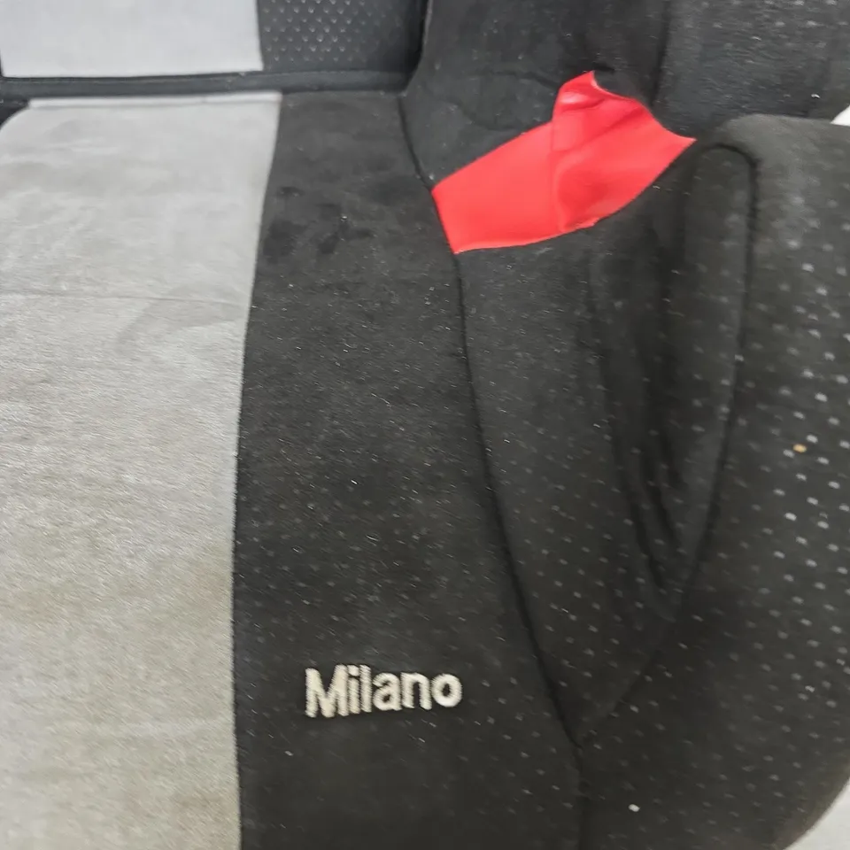 RECARO MILANO CONVERTIBLE CHILD CAR SEAT – 15–36 KG, BLACK/GRAY WITH ASP