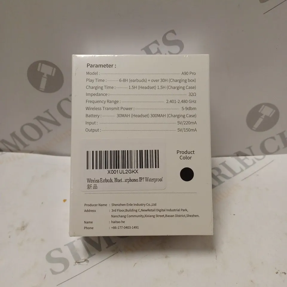 SEALED BTOOTOS A90 PRO TRUE WIRELESS EARBUDS 