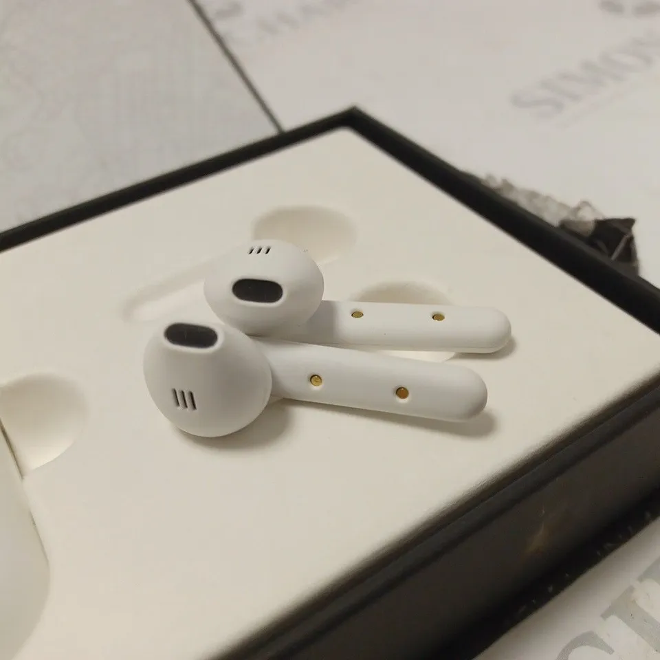 BOXED STOCKHOLM TRUE WIRELESS URBANISTA EARBUDS - WHITE