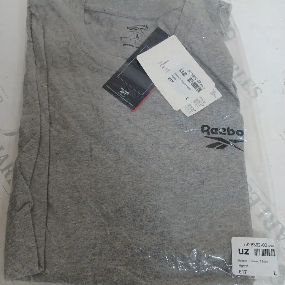 REEBOK GREY CLASSICS TEE - L