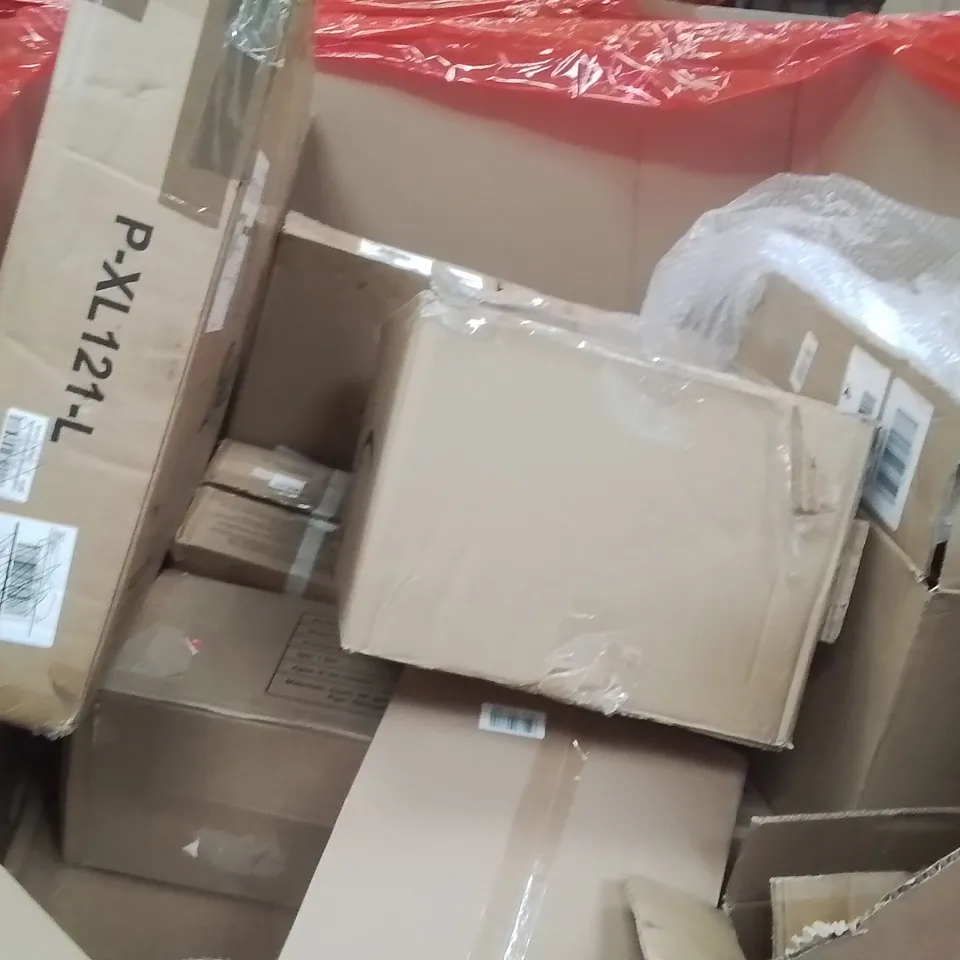 PALLET OF ASSORTED HOUSEHOLD GOODS AND PRODUCTS TO INCLUDE;FOOD PROCESSOR SET,SIDE TABLE,PAN