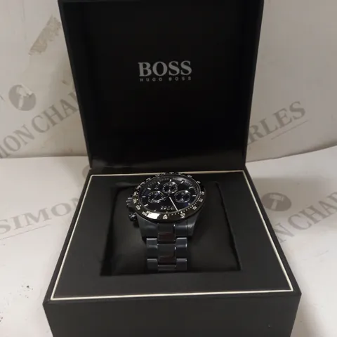 HUGO BOSS HERO SPORT LUXE BLUE SUNRAY CHRONOGRAPH WATCH