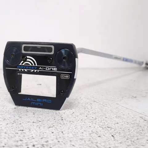 ODYSSEY JAILBIRD MINI PUTTER HEAD WITH STROKE LAB SHAFT