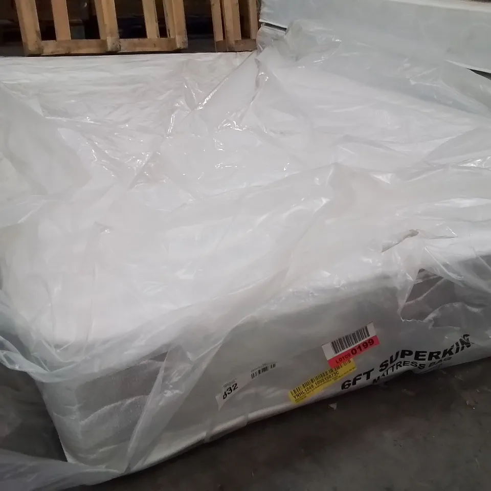 QUALITY BAGGED AFRIN BONNEL OPEN COIL DOUBLE MATTRESS 