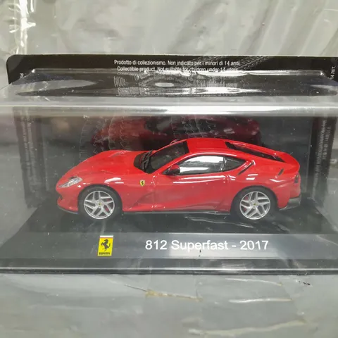 SUPERCARS COLLECTION - FERRARI 812 MINIATURE COLLECTIVE CAR