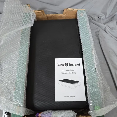 BLISS & BEYOND VIBRATION PLATE EXERCISE MACHINE