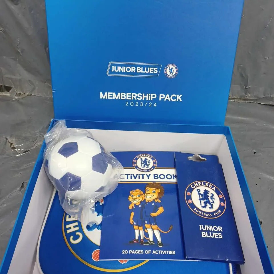 CHELSEA FOOTBALL CLUB JUNIOR BLUES MEMBERSHIP PACK 2023/24