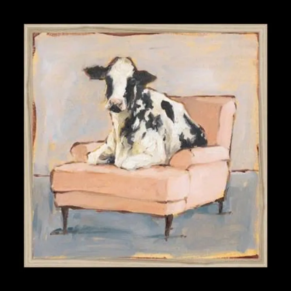 BOXED MOO-VING IN BY ETHAN HARPER - PAINTING (1 BOX)
