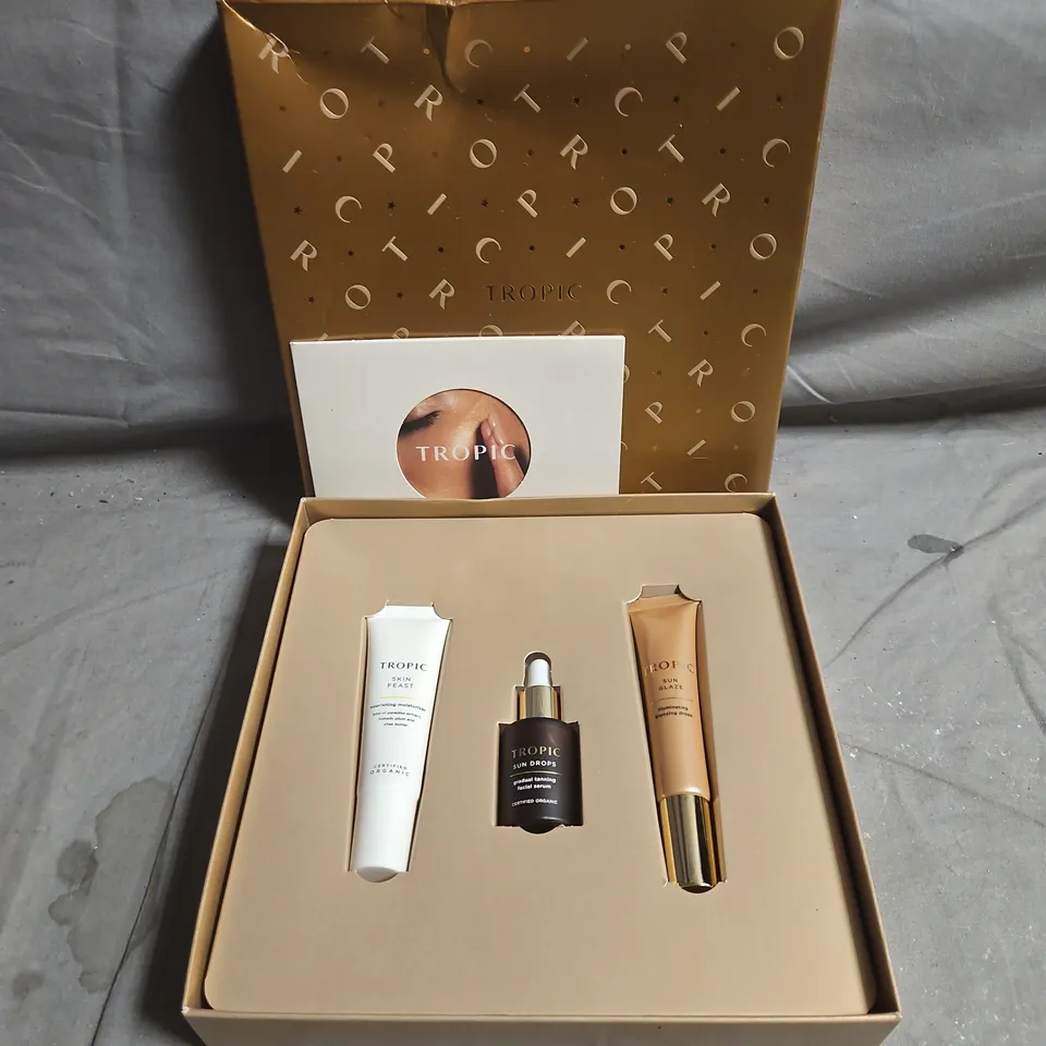 TROPIC THE HEALTHY GLOW RITUAL NATURAL BRONZING TRIO – SKINCARE SET