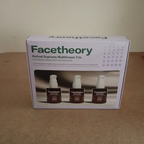 BOXED FACETHEORY RETINAL SUPREME MULTICREAM TRIO