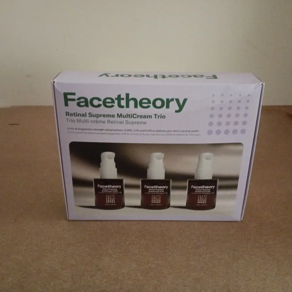 BOXED FACETHEORY RETINAL SUPREME MULTICREAM TRIO