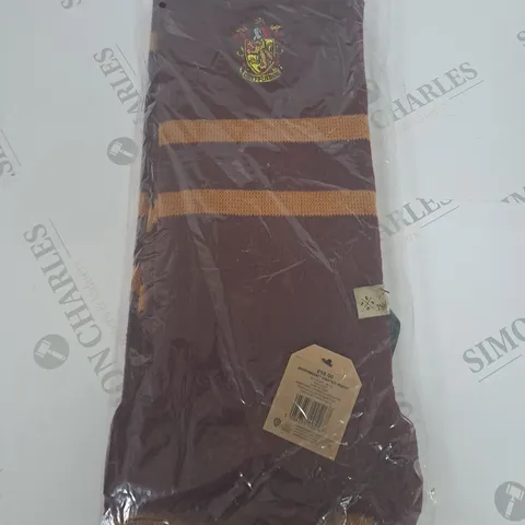 BAGGED HARRY POTTER GRYFFINDOR KNITTED SCARF