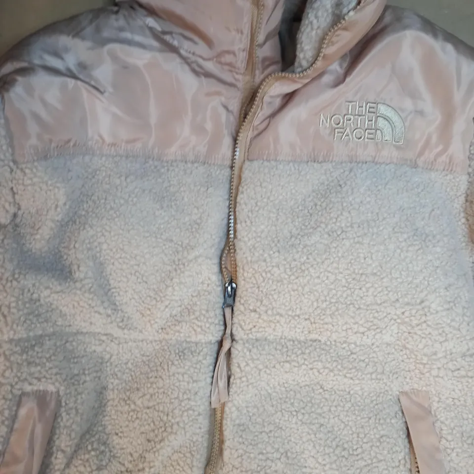 THE NORTH FACE FLEECE COAT IN TAN SIZE UNSPECIFIED