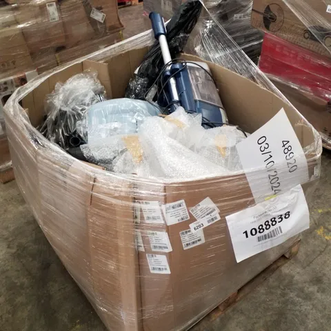 PALLET OF APPROXIMATELY 18 UNPROCESSED RAW RETURN HOUSEHOLD AND ELECTRICAL GOODS TO INCLUDE;