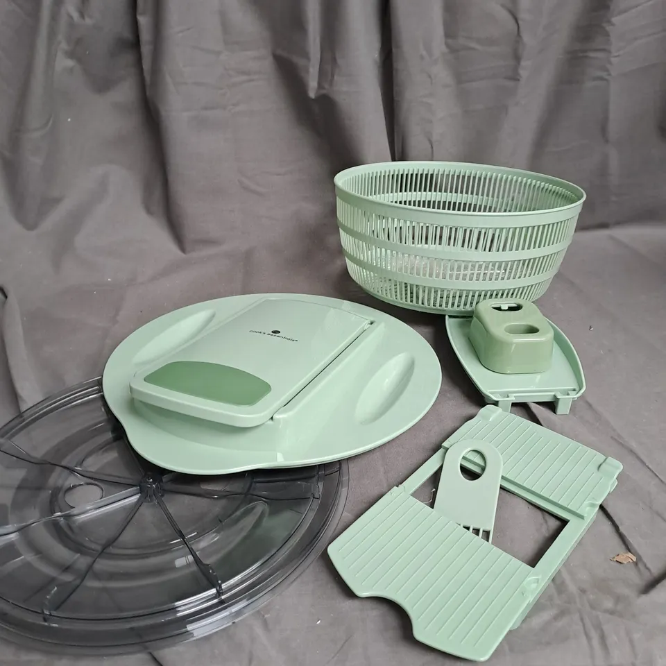 BOXED COOK'S ESSENTIALS CHOP & SPIN FOOD PREPARATION SET