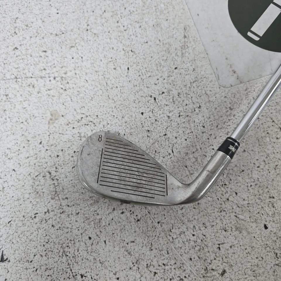 X CONCEPT GOLF IRON 8-IRON WITH SILVER HEAD AND GREY SHAFT