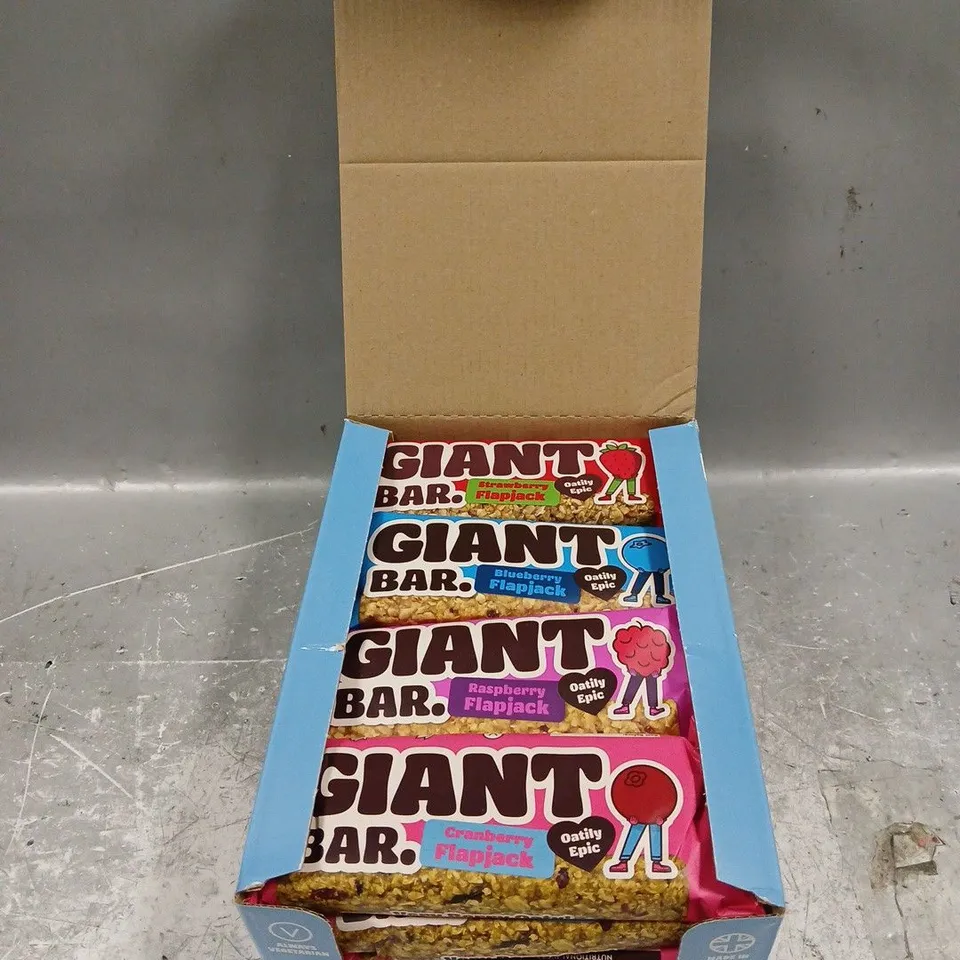 GIANT BARS BERRY MIX FLAPJACKS 20X90G