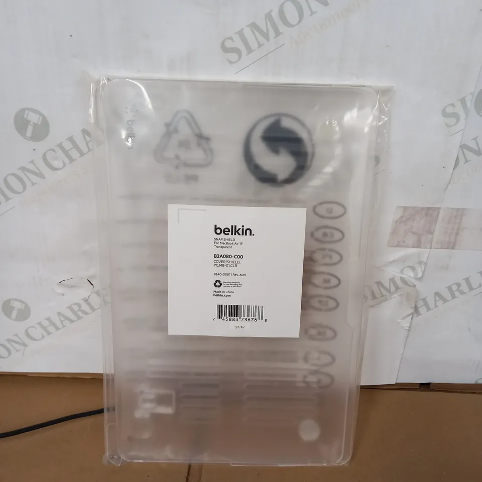 LOT OF 10 BELKIN SNAP SHIELDS FOR MACBOOK AIR 11 - TRANSPARENT