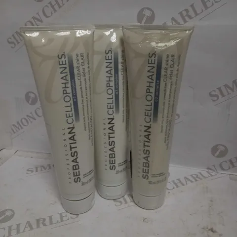 SEBASTIAN PROFESSIONAL CELLOPHANES A3 COMPLEX COLOR REVITALIZER 300ml X3