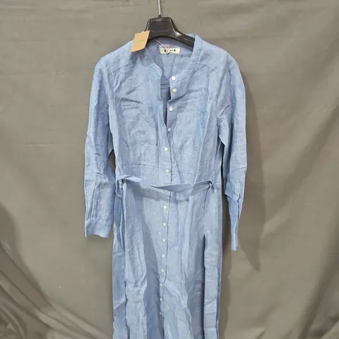 BODEN DENIM SHIRT DRESS – UK 14R (REGULAR) – BLUE CHAMBRAY