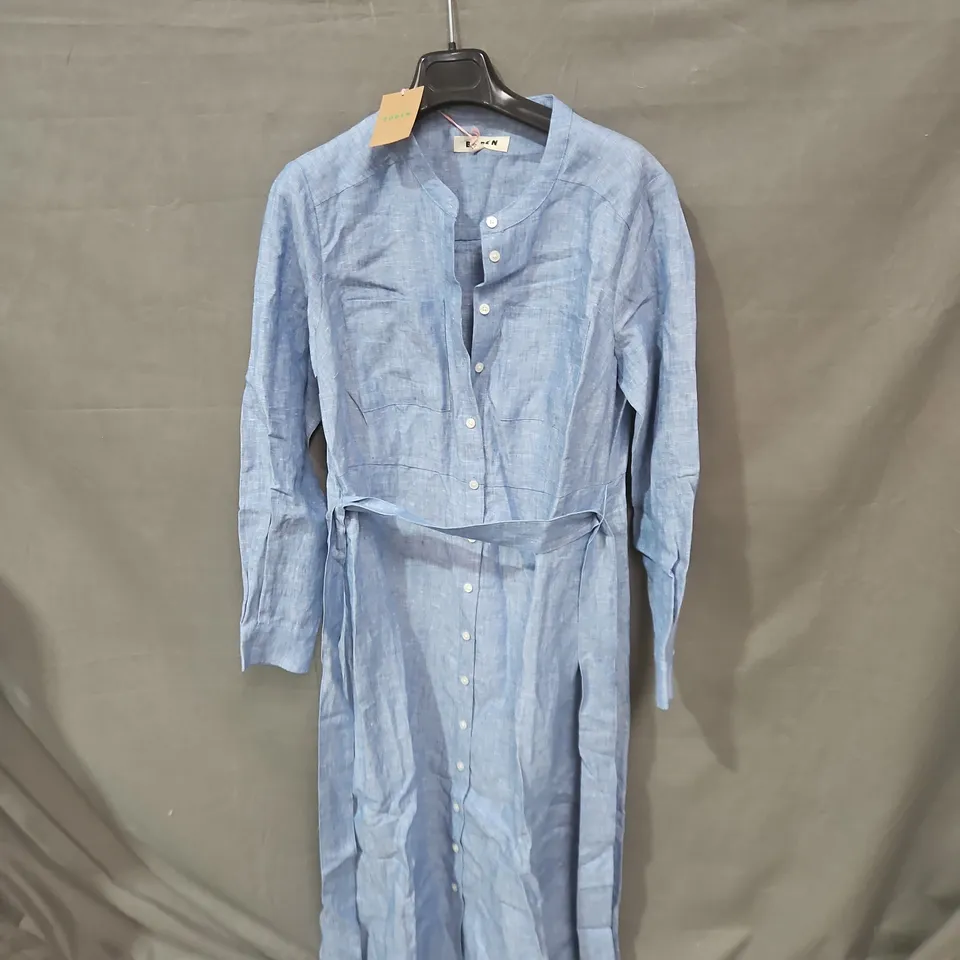 BODEN DENIM SHIRT DRESS – UK 14R (REGULAR) – BLUE CHAMBRAY
