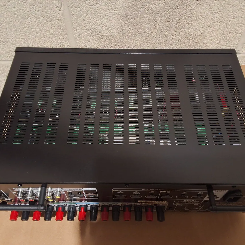 BOXED DENON 7.2 CHANNEL INTEGRATED NETWORK AV RECEIVER - AVR-S760H
