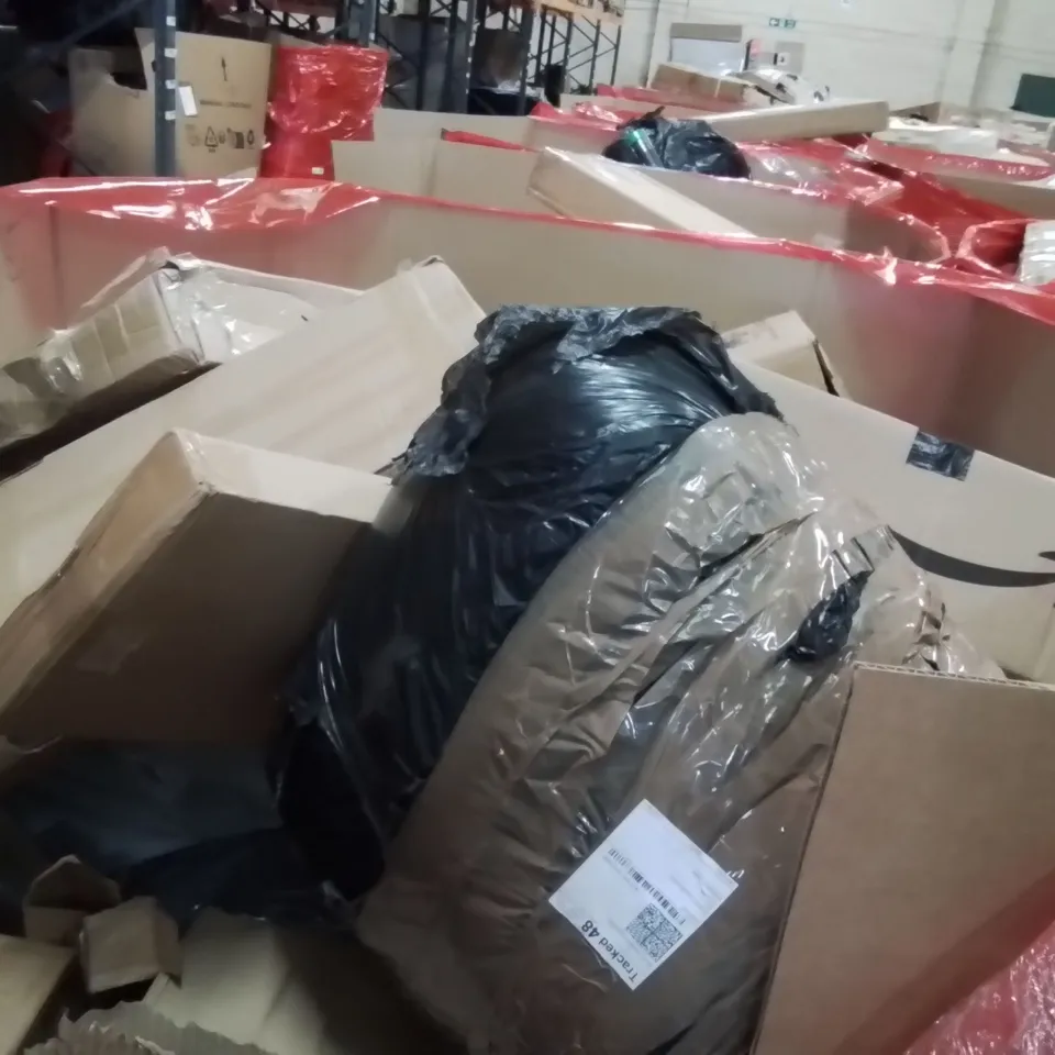 PALLET OF ASSORTED HOUSEHOLD GOODS AND PRODUCTS TO INCLUDE;24"MONITOR,CANVAS PRINT 