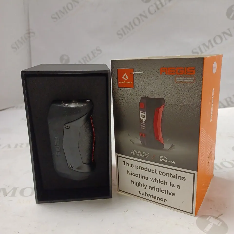 BOXED GEEK VAPE AEGIS - STEALTH BLACK.