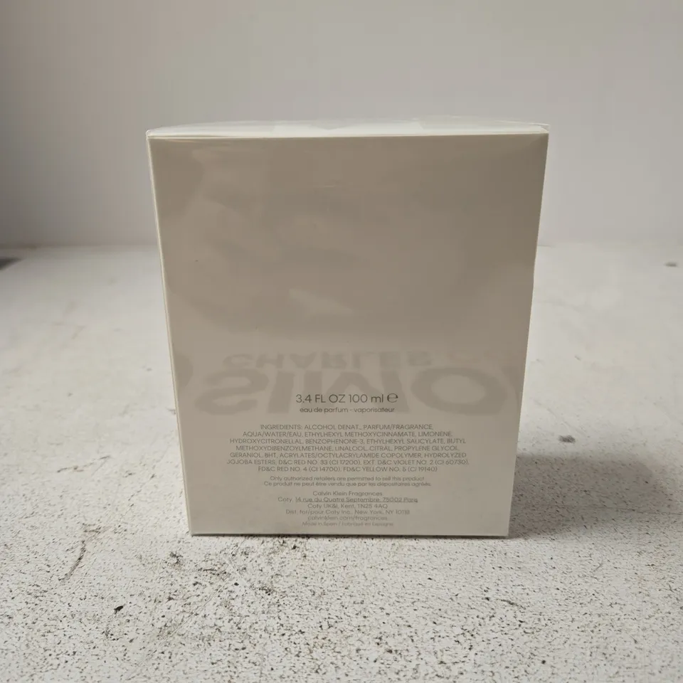 CALVIN KLEIN WOMEN 100ML EAU DE PARFUM BOXED SEALED