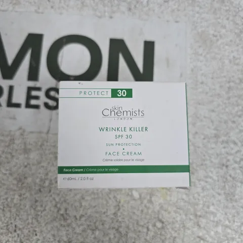 SKINCHEMISTS WRINKLE KILLER SPF 30 FACE CREAM β LONDON, 60ML
