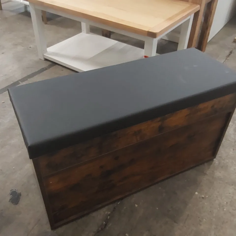 DESIGNER SHOE STORAGE BENCH